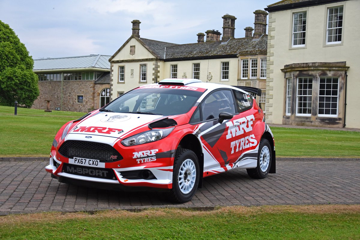 M Sport Today Mrf Racing Revealed The Ford Fiesta R5 Gillracing Will Pilot At Next Week S Rally D Italia The Red And White Fiesta Will Return To The Stages For Three Further Outings In