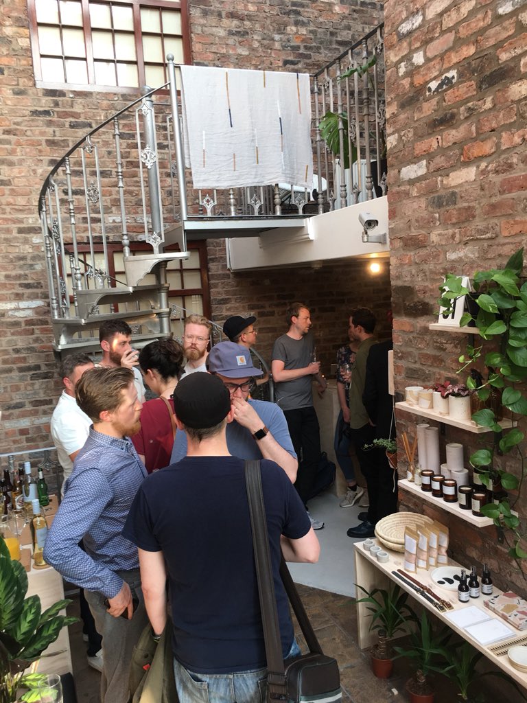 DesignGiving's tweet photo. Lovely atmosphere @formlifestyle for our opening launch tonight!
#lifestylestore #independentdesigners #magazine #printnotpixels https://t.co/dagFbua4MV