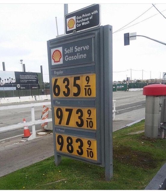 NikkoLafre's tweet photo. When gas prices hit $6.35 https://t.co/4iEFNOZFxj