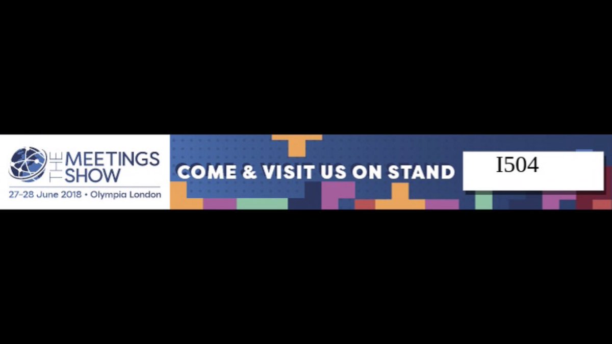 We are looking forward to seeing you all at THE MEETINGS SHOW, Find us on stand I504 #MeetYouAtTheShow <a href="/MeetingsShow/">The Meetings Show</a> @olympia_london <a href="/ClareGalvin2/">Clare Galvin</a> #LHM 27th &amp; 28th June