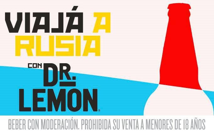 PromoredArg's tweet photo. Aunque no lo creas, Rusia está muy cerca. ¡Y mucho más cerca si participás de la nueva promo de @DrLemonAR! Entrá en https://t.co/XEYCXEAXwT  y enterate más! #Rusia #Futbol #VamosArgentina! #Promo #DrLemon https://t.co/vMMzBgE8iG