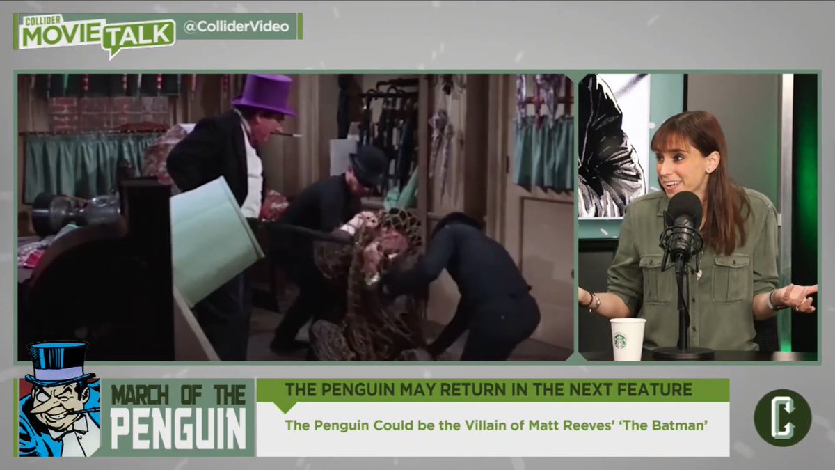 SteveCalderon85's tweet photo. The #Batman: Should #ThePenguin Be the Main Villain? - On today’s #ColliderMovieTalk, @markellislive, @PNemiroff and @TheRochaSays discuss #Batman, #SylvesterStallone/#JackJohnson, #BlakeGriffin/#RyanKalil, #CreepyCrawlers #RalphBreaksTheInternet and more.
https://t.co/zBNK3mrCIm https://t.co/TvVPRrmSbS