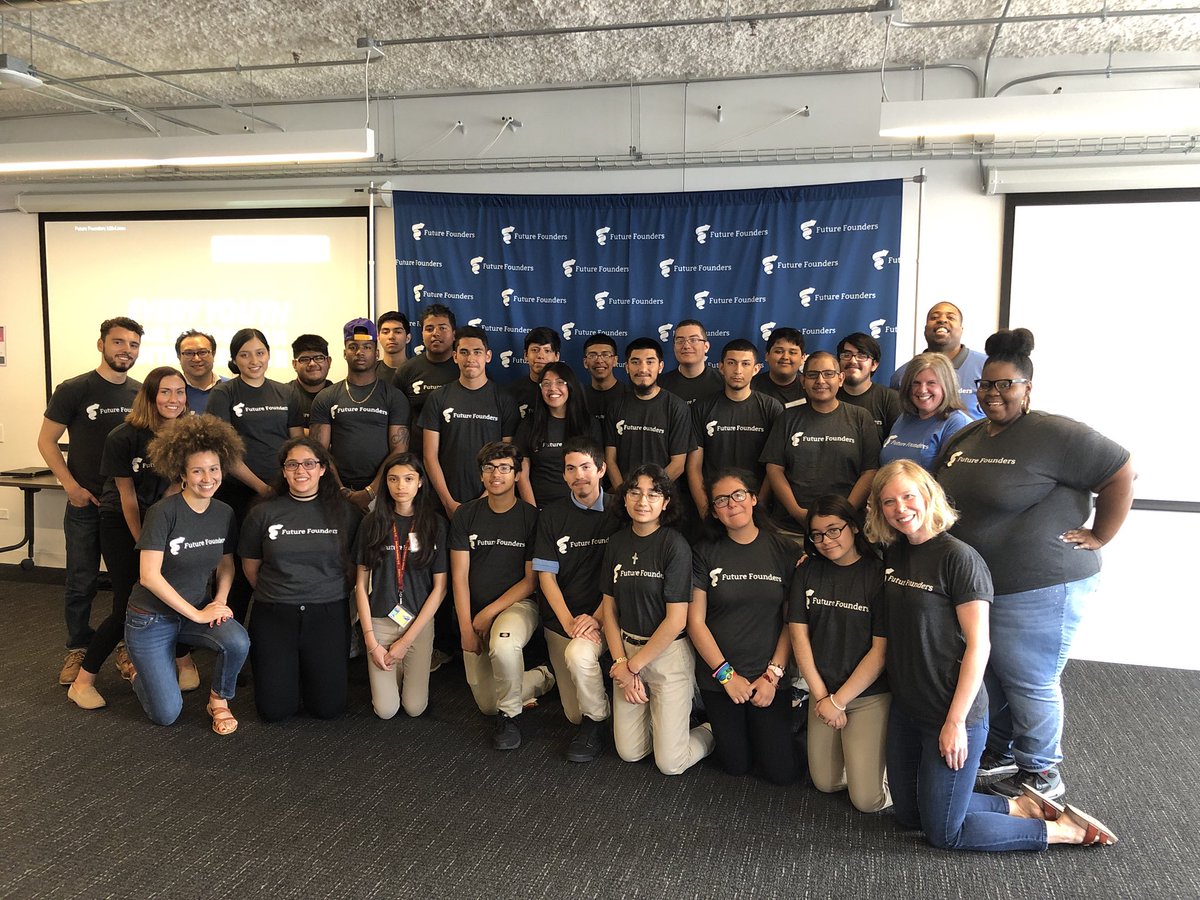 Impressed by the creativity, passion &amp; knowledge our <a href="/FutureFounders/">Future Founders®</a> students from <a href="/SolorioHS/">Eric Solorio Academy</a> showed while displaying their apps at #DemoDay! Shoutout to  @1871Chicago <a href="/leapinchicago/">LEAP Innovations</a> for hosting us! <a href="/ChiPubSchools/">CPS - Chicago Public Schools</a>