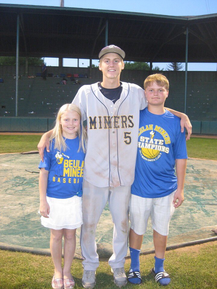 nanaangnelson1's tweet photo. #tbt from 2012 State class B baseball #2012statechamps @CodyNelson_ @braydon_nelson @CassidyNelaon .. this weekend we are back at jack brown stadium.. good luck Miner Baseball โพ๏ธ https://t.co/jeoYUeRQUH