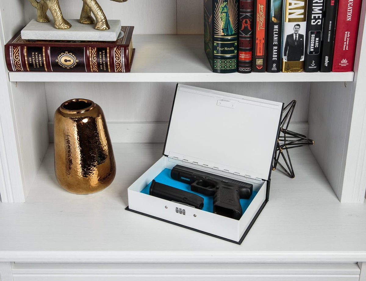 Gadget Flow On Twitter Lock It Up Box Diversion Book Gun Safe