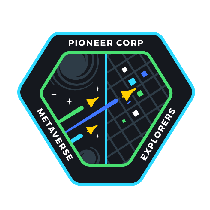 DFM_VR's tweet photo. Last hours to get the Metaverse Explorers embroidered patch and sticker, sponsored by @DFM_VR and designed by @mariejulien https://t.co/ji0DmEtGIx #VR #AR #XR #indiedev #gamedev https://t.co/Im4aOQEAuH