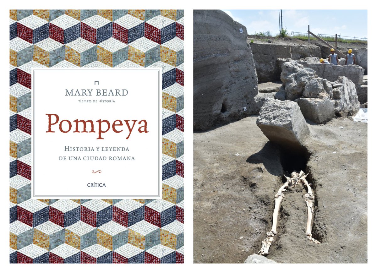Ed_Critica's tweet image. Hallan en #Pompeya el esqueleto de un habitante que se encontraba huyendo desesperadamente de la erupción del #Vesubio.

Para saber más sobre la fascinante historia de la ciudad romana, POMPEYA de Mary Beard ☞ bit.ly/2IZunGm