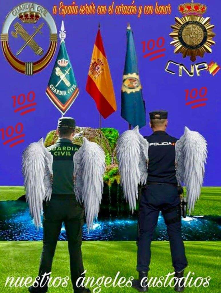 La Guardia Civil y viva la Policía Nacional ellos son los mejores de este mundo ellos trabajan en la carretera trabajan con las motos trabajan en todo corazón ellos se merecen todo y más y son unos ángeles viva la Guardia Civil y la Policía Nacional