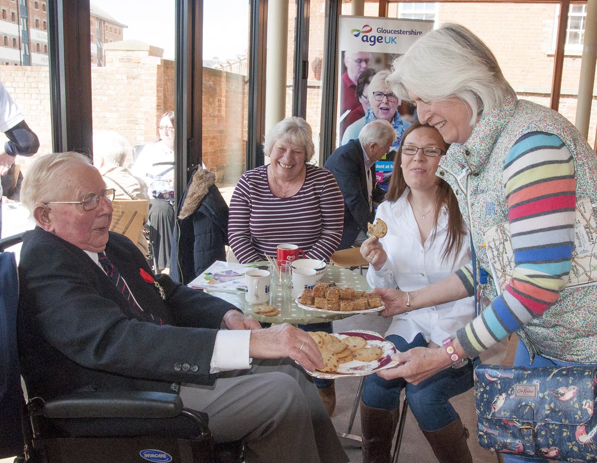 SSAFA Gloucestershire and Age UK visit the Soldiers of Gloucester Museum.
