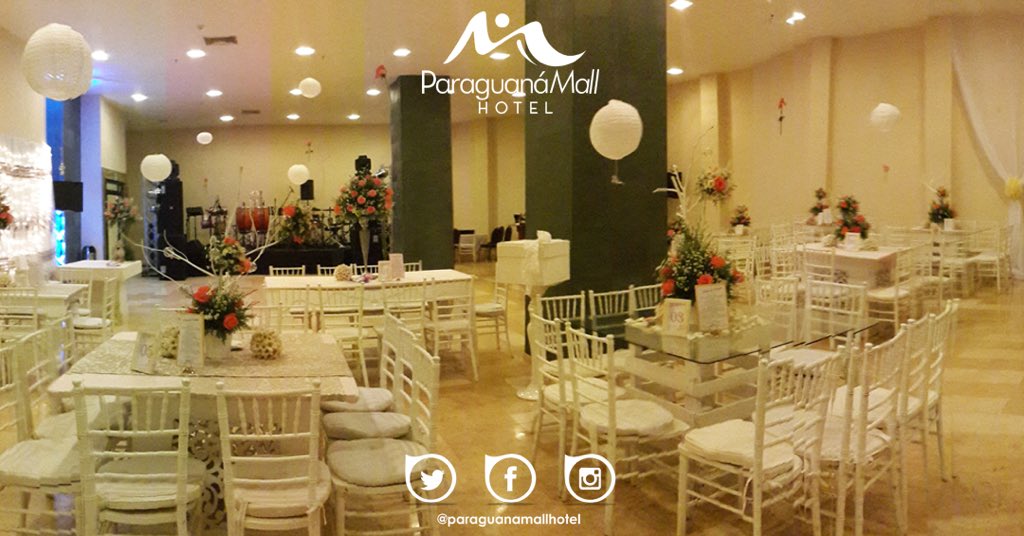 Cualquier acontecimiento especial que desees que sea un momento inolvidable en las exclusivas y elegantes instalaciones de 🔶PARAGUANÁ MALL HOTEL🔶

Contáctanos ☎️0269-391.18.00
reservaciones@paraguanamallhotel.com
paraguanamallhotel.com
#hotel #salones