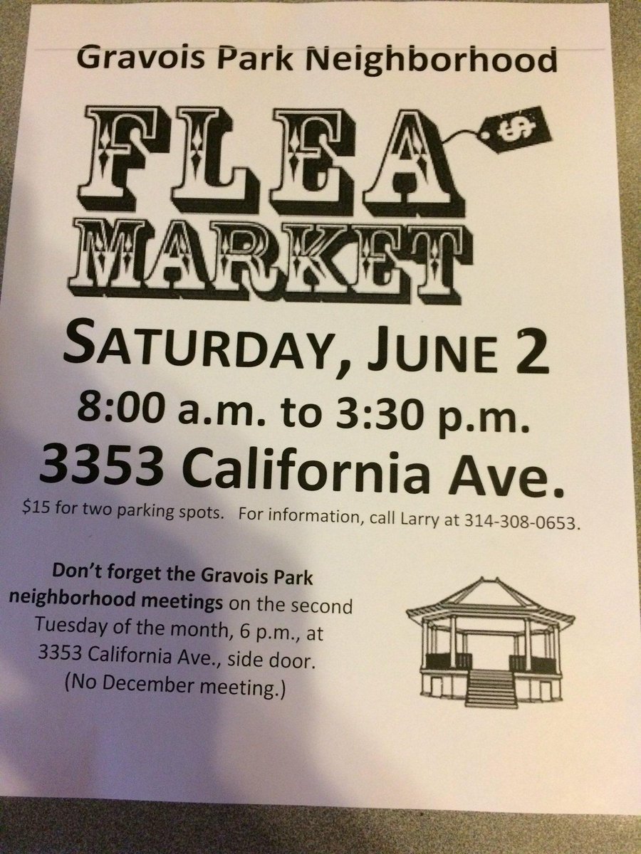 Fun filled weekend ahead: Flea Market, STL Open Streets and IndiHop! BPW Weekly Porch, bit.ly/2kC1UaN