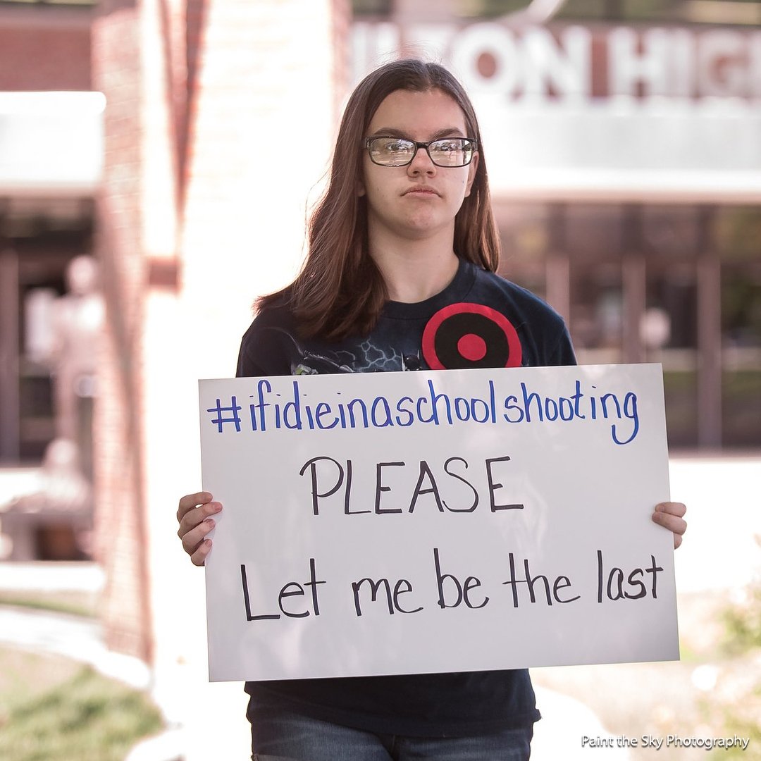 We must protect our children! 
They are our future! 

from @ABC -  Heartbreaking photos show what students think about the possibility of dying in a school shooting: “#ifidieinaschoolshooting please let me be the last.” 
@SenBillNelson