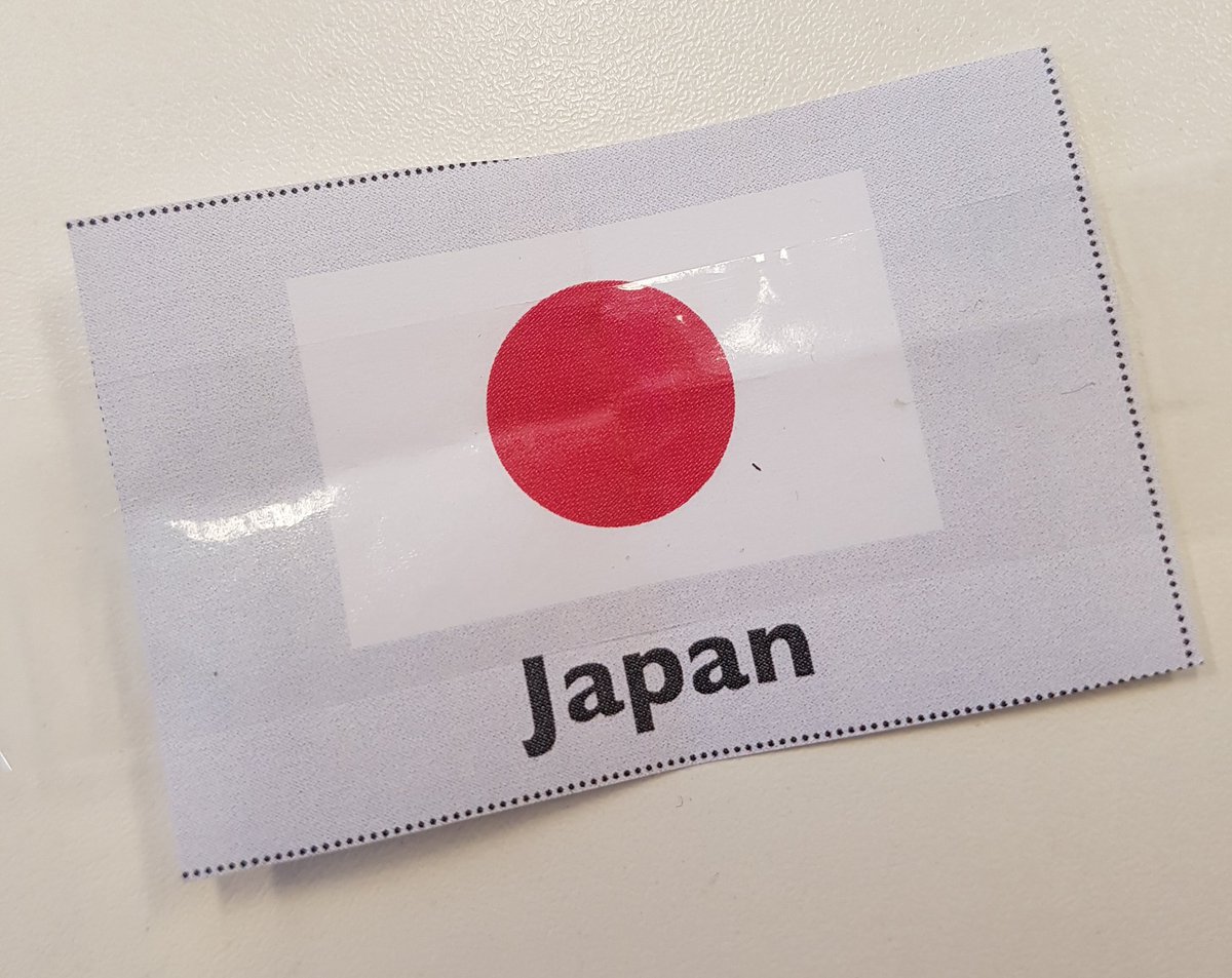 AshleyToon's tweet photo. Japan in the office #WorldCup Sweepstake. I live in hope 🤞🇯🇵 #BestForAges https://t.co/ZSUdLBXLKV