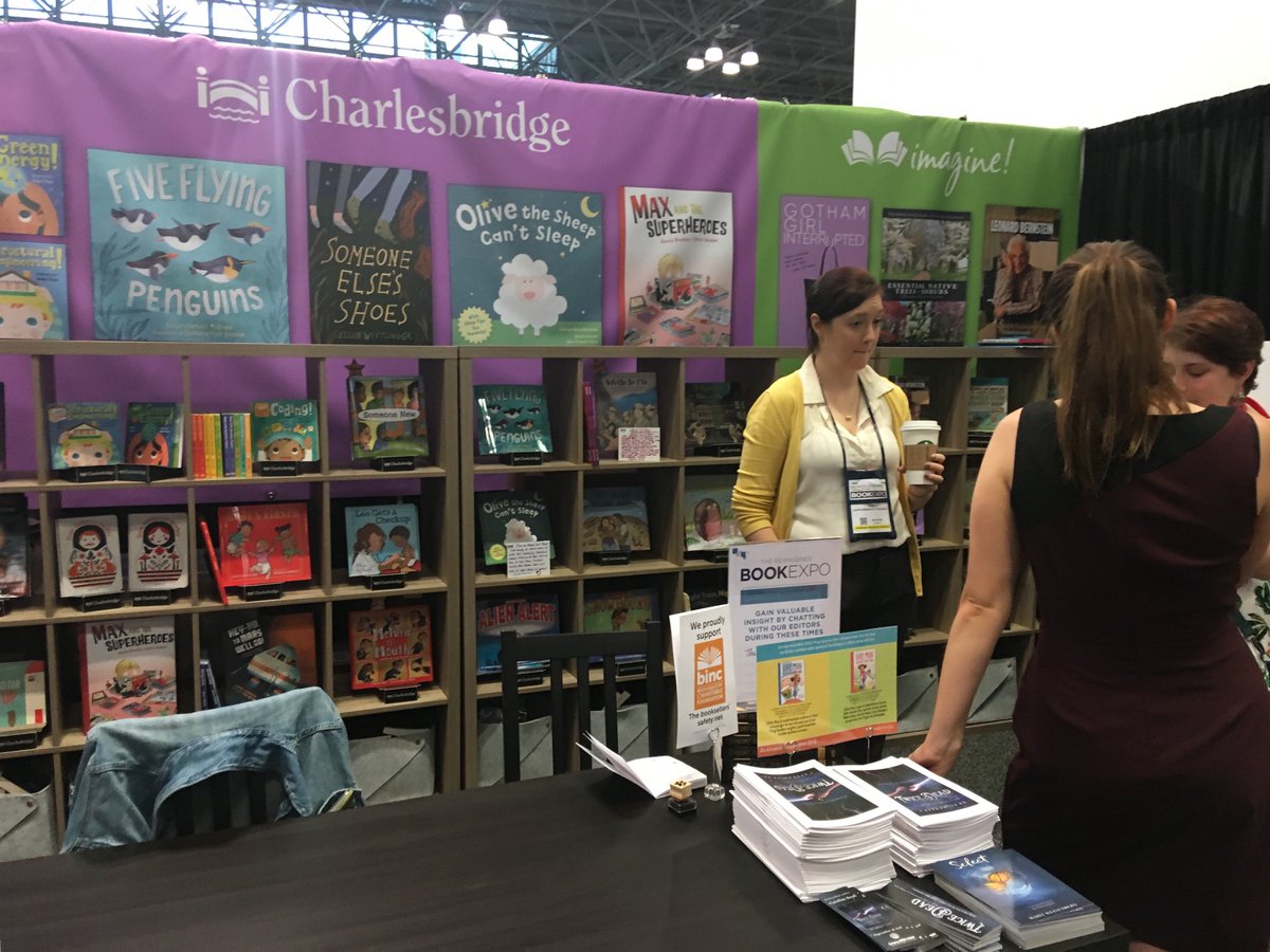 The joint is jumpin’ At #BEA2018 booth 2006. Come by for ARCs and conversation. #BookExpo2018