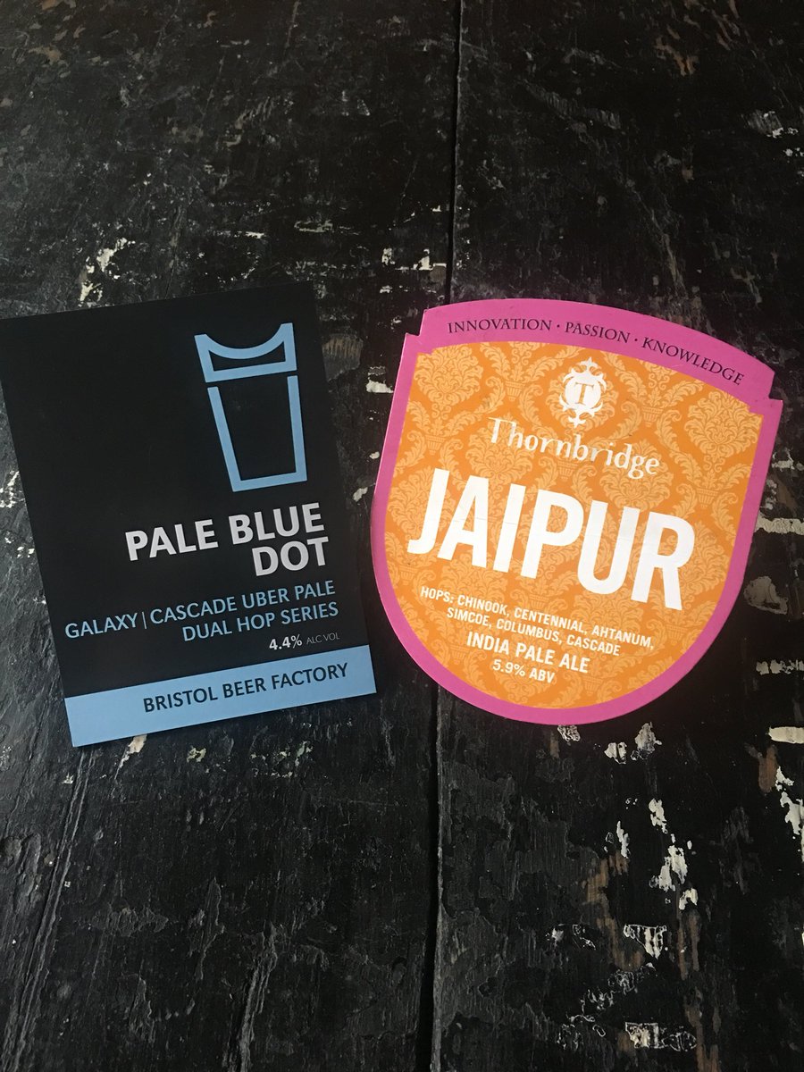 Fresh on we have a new one from <a href="/BrisBeerFactory/">Bristol Beer Factory</a> and <a href="/thornbridge/">Thornbridge Brewery</a> 😍😍