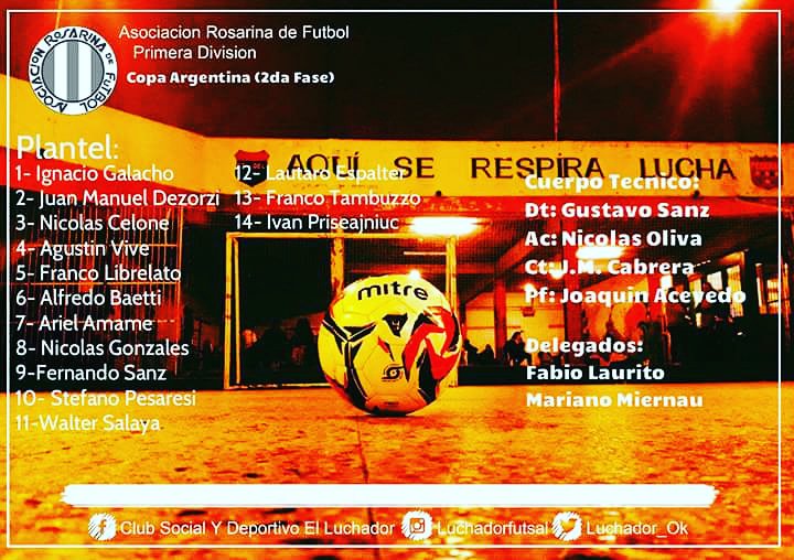 FutsalLuchaOk's tweet photo. Esta es la delegacion completa que viajara esta noche a Tigre https://t.co/s3TZtaxRsd. Para disputar la Copa Argentina de Futsal. 
Por el Barrio.. Vamos Luchadoooor !! https://t.co/XAAz3uBx1B