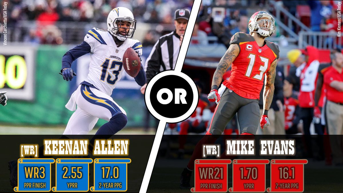Pff Fantasy Football On Twitter Per Current Adp Mike Evans And Keenan Allen Are Going Back To Back Among Wide Receivers Who Are You Taking Pff Fantasy Football On Twitter Per Current Adp Mike Evans And Keenan Allen Are Going Back To Back Among Wide Receivers Who Are You Taking