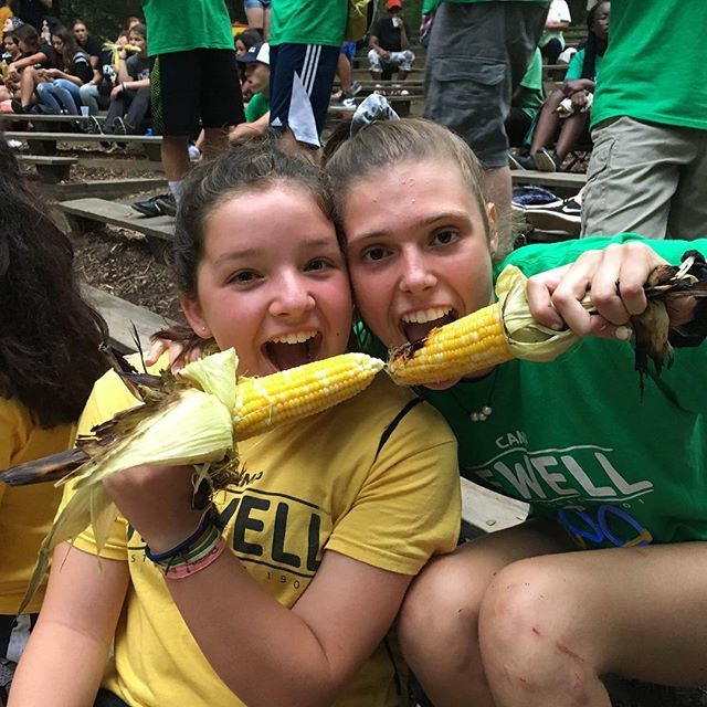It’s Summer Camp TBT with a stop at 4th session’s Corn Roast! Who is going this year August 11th? #tbt #cornroast #alumni #summercamp ift.tt/2J3xGrL