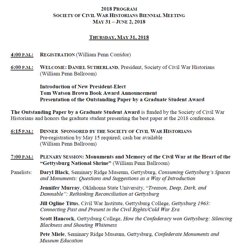 Today, we are pleased to welcome <a href="/SCWHistorians/">Soc. Civil War Hist.</a> to Pittsburgh for the start of the 2018 Biennial Meeting. It looks like you've got a nice opening night planned, and we hope that you enjoy your stay in our city as we head into what is sure to be a great weekend. #SCWH2018 #AskPGH