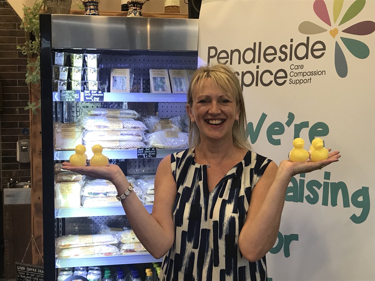PettysEstAgents's tweet photo. #returnoftheducks #PendlesideCorp thanks this morning to @PMM_NeilWelsh @RootFiftyTwo @PendlesideHosp for the modelling .. letβs all smash that record good luck everyone https://t.co/cvWVtUiCAI