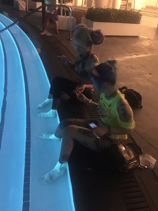 Hanging with @catcandescent poolside right before we went swimming. https://t.co/wXQ8oQU6cv<a href="/tag/new"class="tags"><span>#new</span></a><a href="/tag/silly"class="tags"><span>#silly</span></a><a href="/tag/tattoos"class="tags"><span>#tattoos</span></a><a href="/tag/girlswithtattoos"class="tags"><span>#girlswithtattoos</span></a><a href="/tag/bigboobs"class="tags"><span>#bigboobs</span></a>