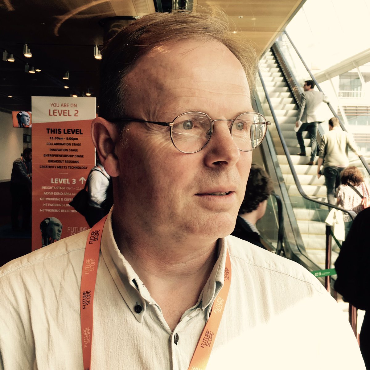 TyrellCCT's tweet photo. Tyrell's own @StephenMTyrell joined the panel today for the 'New Technology &amp; The Production Pipeline' session at #futurescope2018 @brownbagfilms @cartoonSaloon @firecrackerfilm
@jampips @bouldermedialtd @TouchPressGames @pinkkongstudios @EpicGames @volograms #animationworkflow https://t.co/oDDZjDsiTD