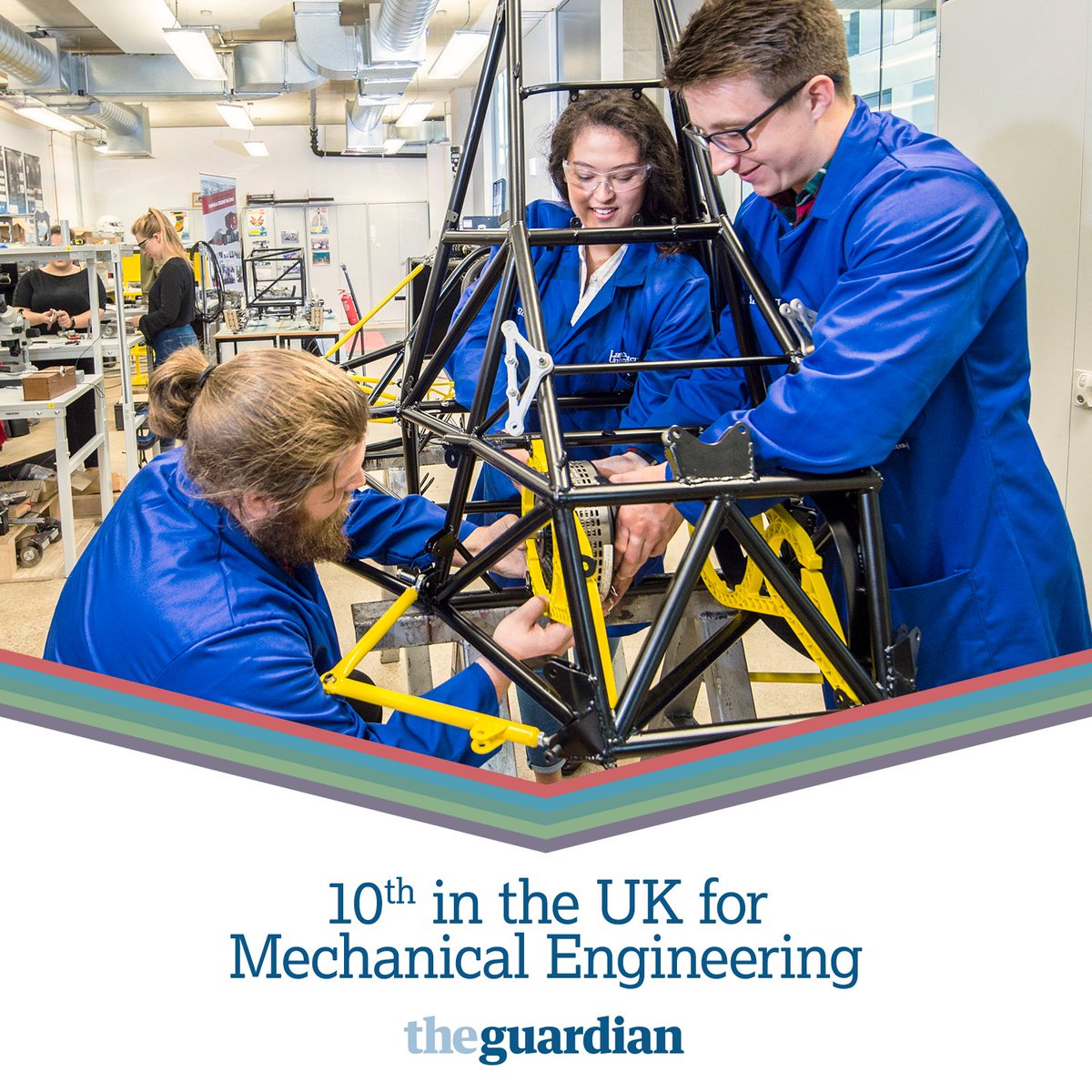 LancsUniSciTech's tweet image. Here&apos;s just a few of our #GuardianUniversityGuide 2019 league table results from our STEM subjects!
