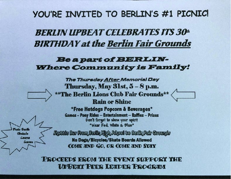 Berlin High School tweet media