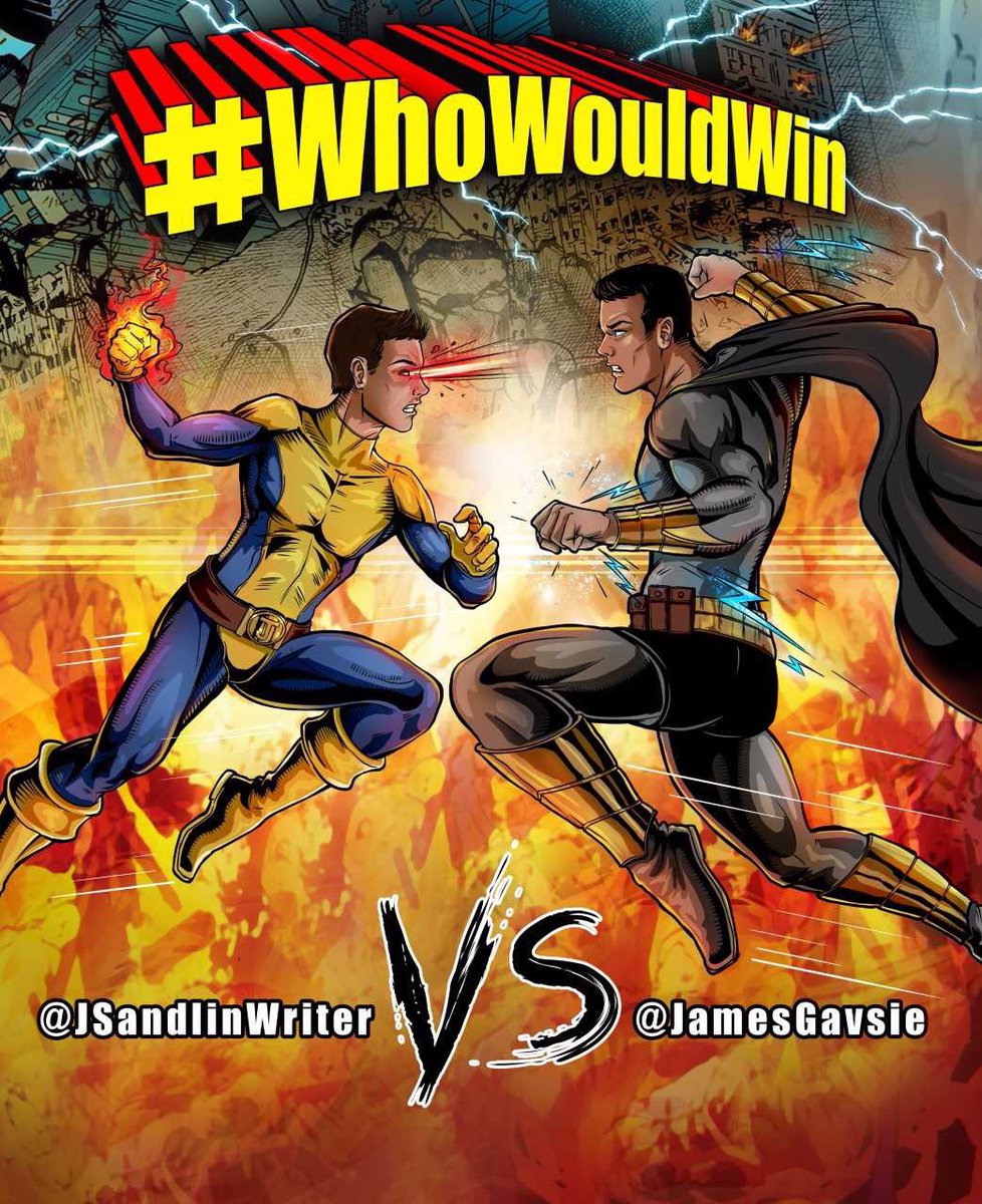 JamesGavsie's tweet image. And in the NEXT #WhoWouldWin #podcast debate....

It's #Deadpool  (Defended by @JSandlinWriter) VS #Deathstroke (repped by me!!!) in a match-up where our mod @3RShow will be determining the winner!

#WhoWouldWin this epic battle?

#Marvel #DC #Deadpool2