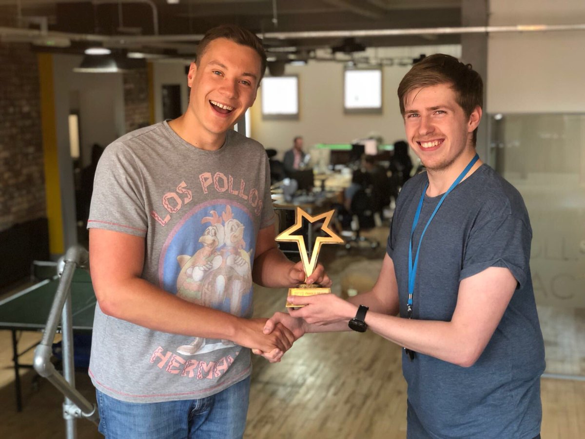 reelsinmotionuk's tweet photo. Congratulations to @NickatReels for getting voted employee of the month! https://t.co/TggKexXQP0