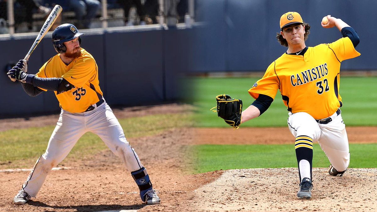 GoGriffs's tweet photo. BASE | 
@GriffsBaseball’s Stevenson, Wilson Earn All-American Accolades
Story: https://t.co/t5eSbOo3EF

#Griffs #MAACBaseball #RoadToOmaha #AskNoQuestions https://t.co/XDmreNEcs7