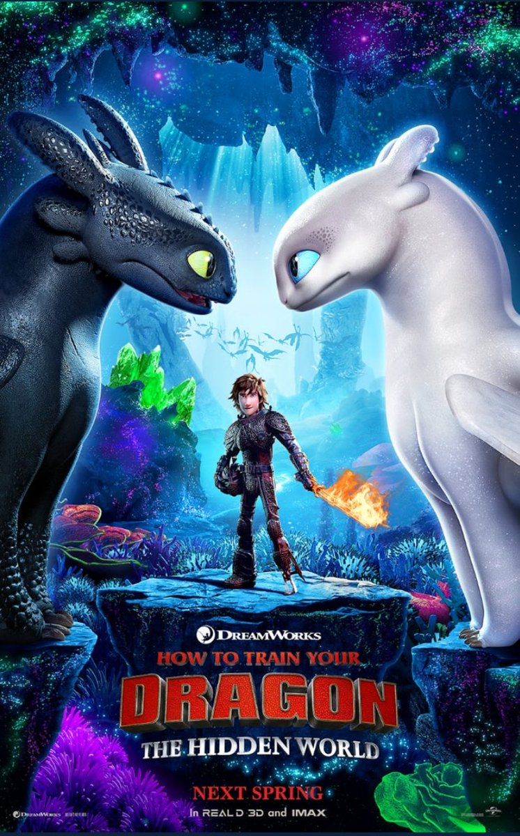 FansHttyd's tweet photo. I Can not believe it, @DWAnimation and @DeanDeBlois have given us more about #httyd3 😱😍😁,The trailer will be released next week!!!, June 7th!!!😱😱😱, Amazing images, 😍❤❤Hiccup, Toothless, Lady Night Fury. #TheHiddenWorld https://t.co/zx0yL4YGzd