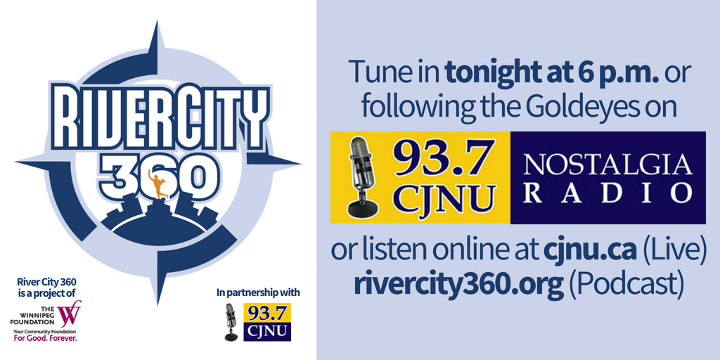 Update! Today, <a href="/RiverCity360/">River City 360</a> will be preempted from its usual noon hour timeslot, but you can still catch it tonight at 6 p.m. or following today's Goldeyes doubleheader on <a href="/CJNU937/">CJNU</a>.