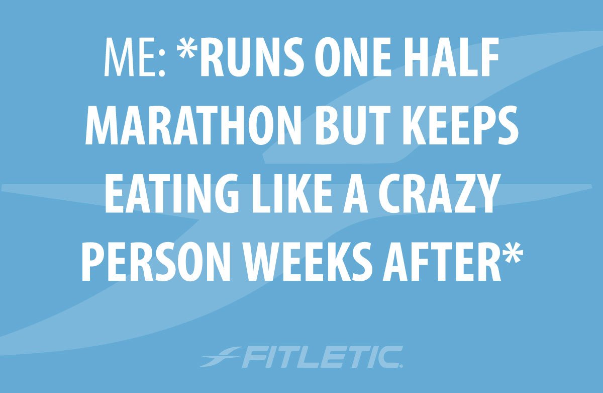 Fitletic's tweet image. But we&apos;re still hungry!!! 🤷‍♀️🤷‍♂️#runningproblems #sohungry #goingforgreater