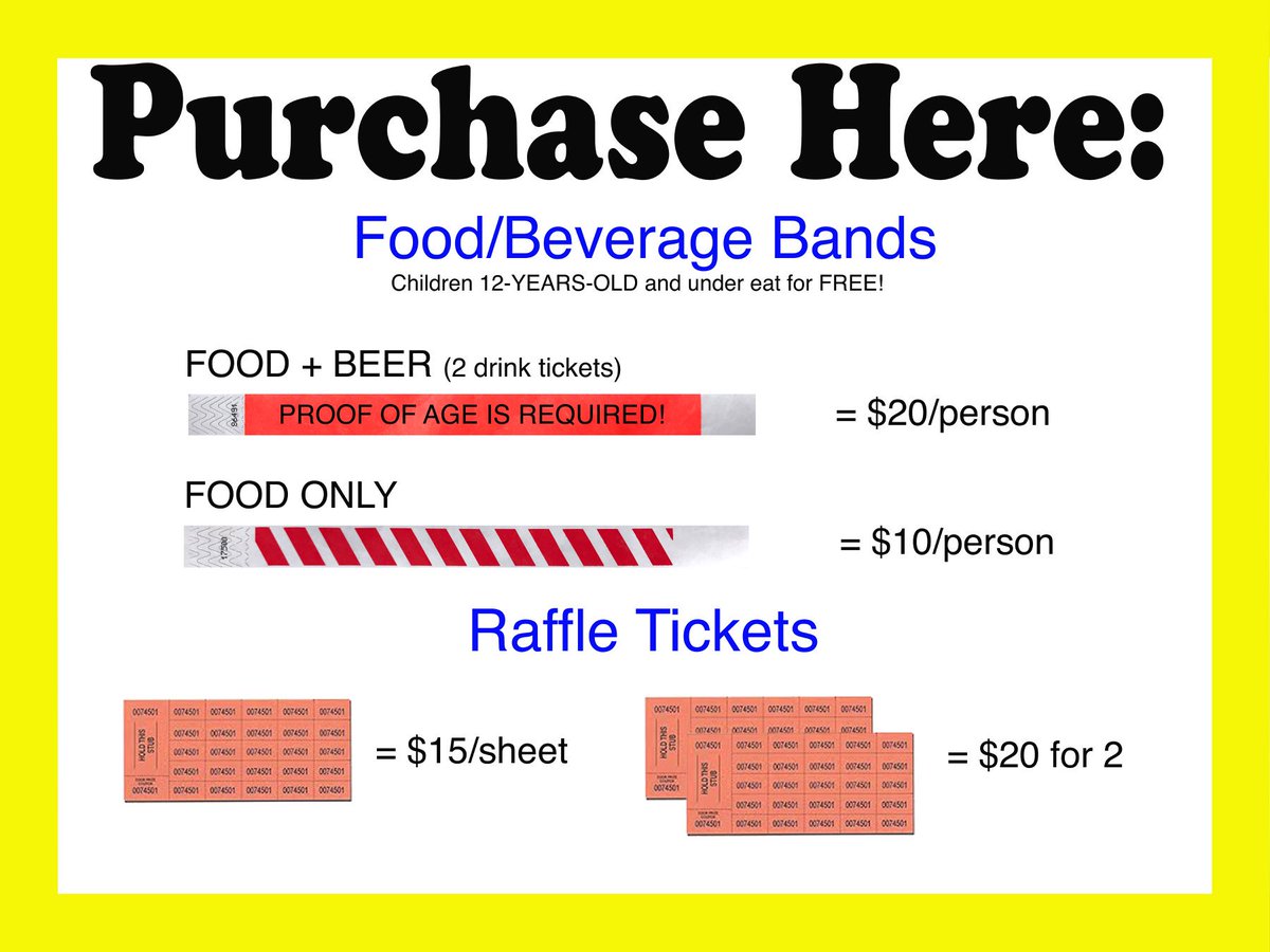 Here is the info on prices for Saturday! Cash and credit cards are accepted. See you there (please don't rain!).
