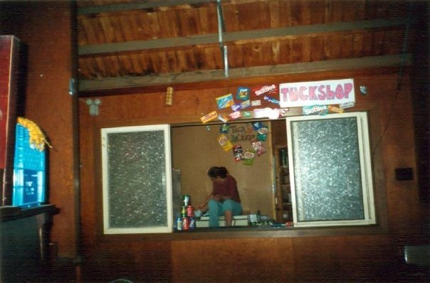 GoldenLakeCamp's tweet photo. What's your favourite part of the day at camp? Tuck time has to be high on the list! A little #tbt to summer '00 #dontsitonthefreezers #tucktime #candy https://t.co/yXh4INB0HS