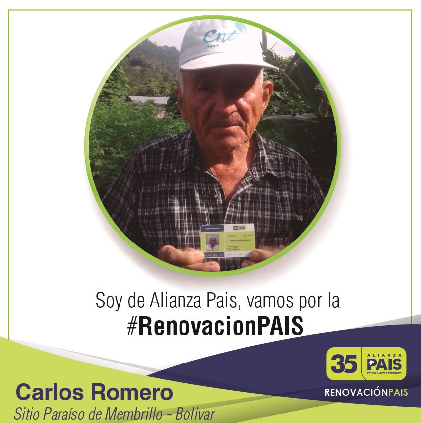manucomacias's tweet photo. Somos militantes! Somos Revolución! ¡Vamos juntos por la #RenovacionPais! Este 2 de junio tenemos nuestra #ConvenciónAPManabí @Lenin @ricardozampais @JosRHerreraF1 @ApManabi35 @35PAIS @PaulGranda @AlfredoOrtizEc @tarquiresurge @RobertoSalazarB https://t.co/Ct4KFN30Db