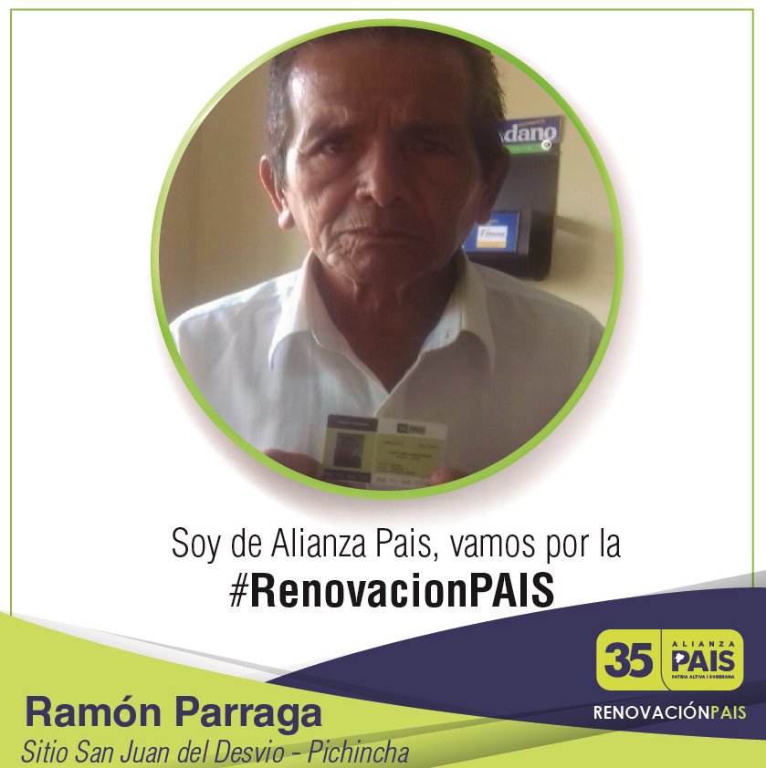 manucomacias's tweet photo. Somos militantes! Somos Revolución! ¡Vamos juntos por la #RenovacionPais! Este 2 de junio tenemos nuestra #ConvenciónAPManabí @Lenin @ricardozampais @JosRHerreraF1 @ApManabi35 @35PAIS @PaulGranda @AlfredoOrtizEc @tarquiresurge @RobertoSalazarB https://t.co/Zg06UTZVTf