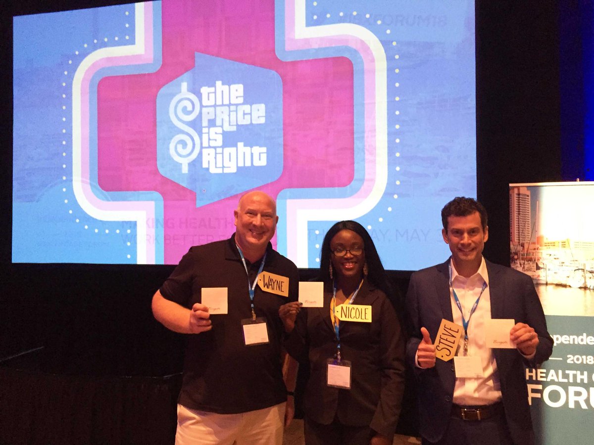 IBX's tweet photo. Congratulations...EVERYONE is a winner of the Showcase Showdown! 😜 Thanks for your participation Wayne, Nicole and Steve. #IBXForum18 https://t.co/hkFeGAEVJx