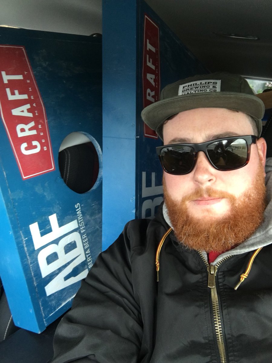 I’m coming for you #YEGBEERFEST .<a href="/CRAFTbeermarket/">CRAFT Beer Market</a> @ABBEERFESTIVALS <a href="/joshyeg_yyj/">Josh Wilhelm</a> #cornhole #cornballer