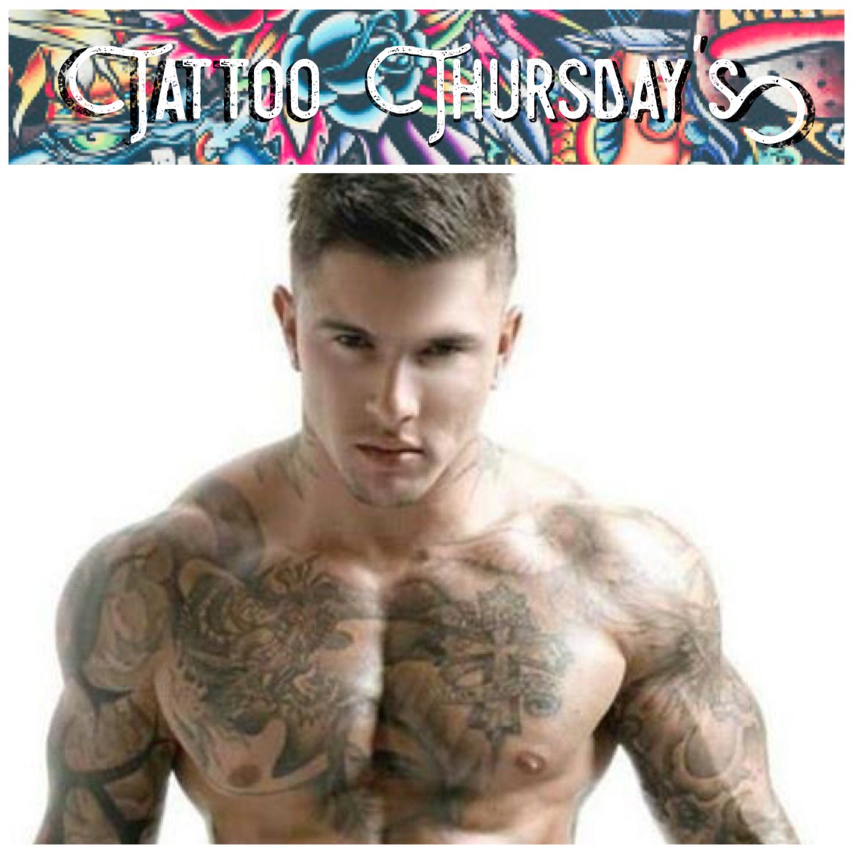 authordeeellis's tweet photo. Another fun Fact, he is ALSO a #CageCooper must, but like the dirty side of Cage. #TattooThursday #IObjectifyMen #JustALittle #WeHaveFun https://t.co/uZQPSj1D0U