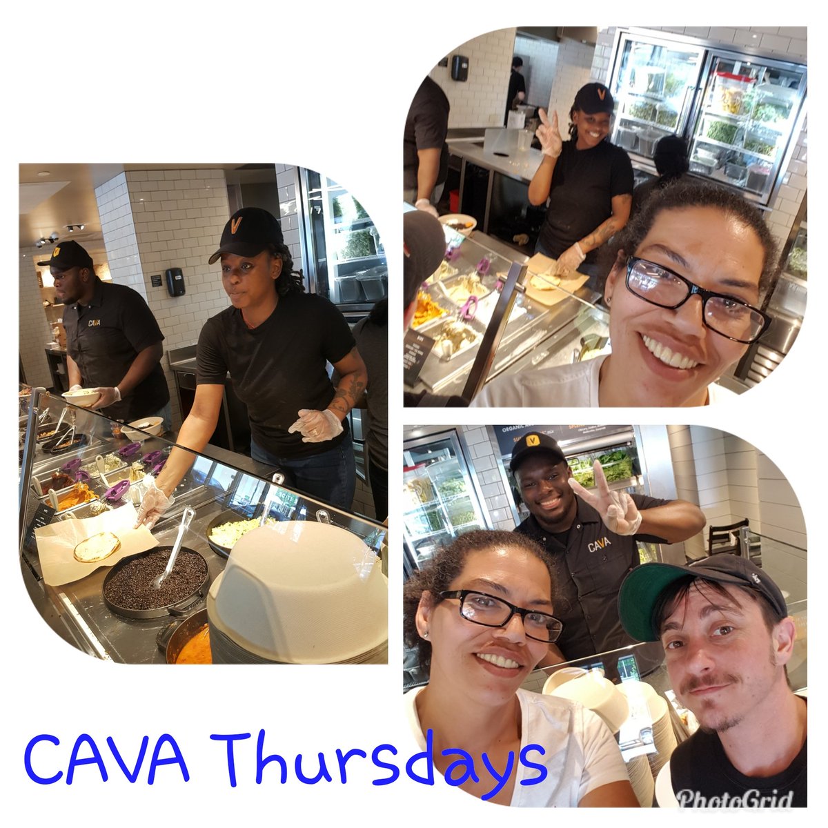 Steph2deenya's tweet photo. Favorite Thursday spot @cava #FenwayCava #FavoriteTwo #EricIsGreat https://t.co/HfzgUAz8U8