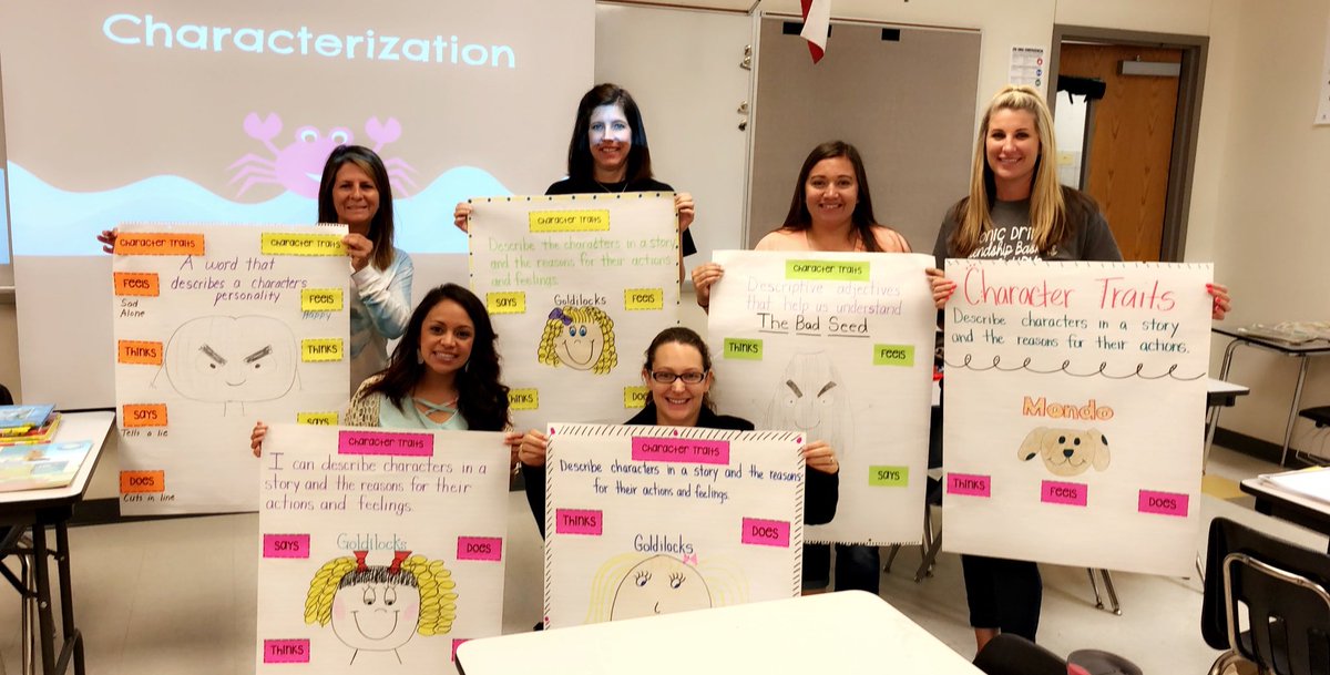 MarisaCurtis's tweet photo. These @OfficialCISD teachers are ready to teach characterization! #piratesCRUISE18 #setsailwithfiction #planningfor2018 ๐ณ https://t.co/CTJAiu7ES5