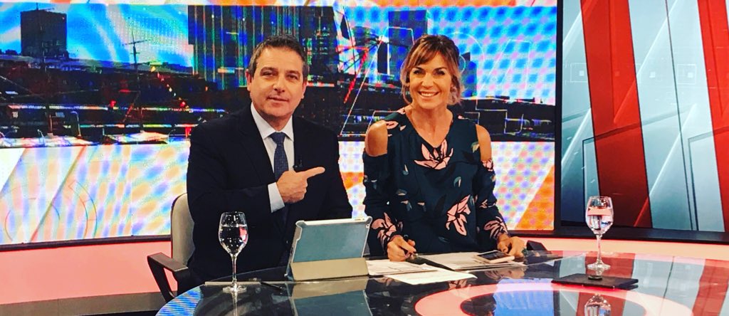 🌧 #jueves en @nosvemosa24 con <a href="/pautrapani/">paula trapani</a> y <a href="/edubattaglia/">Eduardo J. Battaglia</a> por <a href="/A24COM/">A24.com</a>