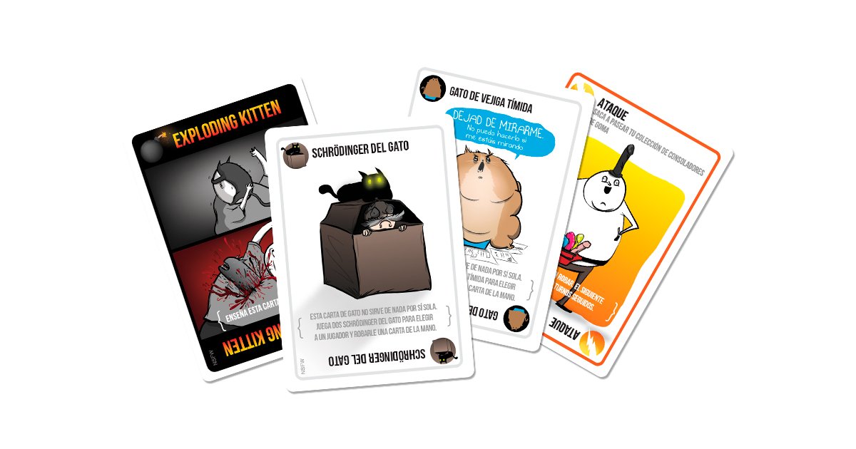 Asmodee_es's tweet photo. ¡No los mires a los ojos, no los mires! 👀 No creas que son unos lindos gatitos porque son capaces de hacerte una demostración de lo que ellos llaman "humor explosivo" 💣. Ve preparándote porque nunca los volverás a mirar igual #ExplodingKittensNSFW
https://t.co/eq092egbZ5 https://t.co/u0KG8qGQO1