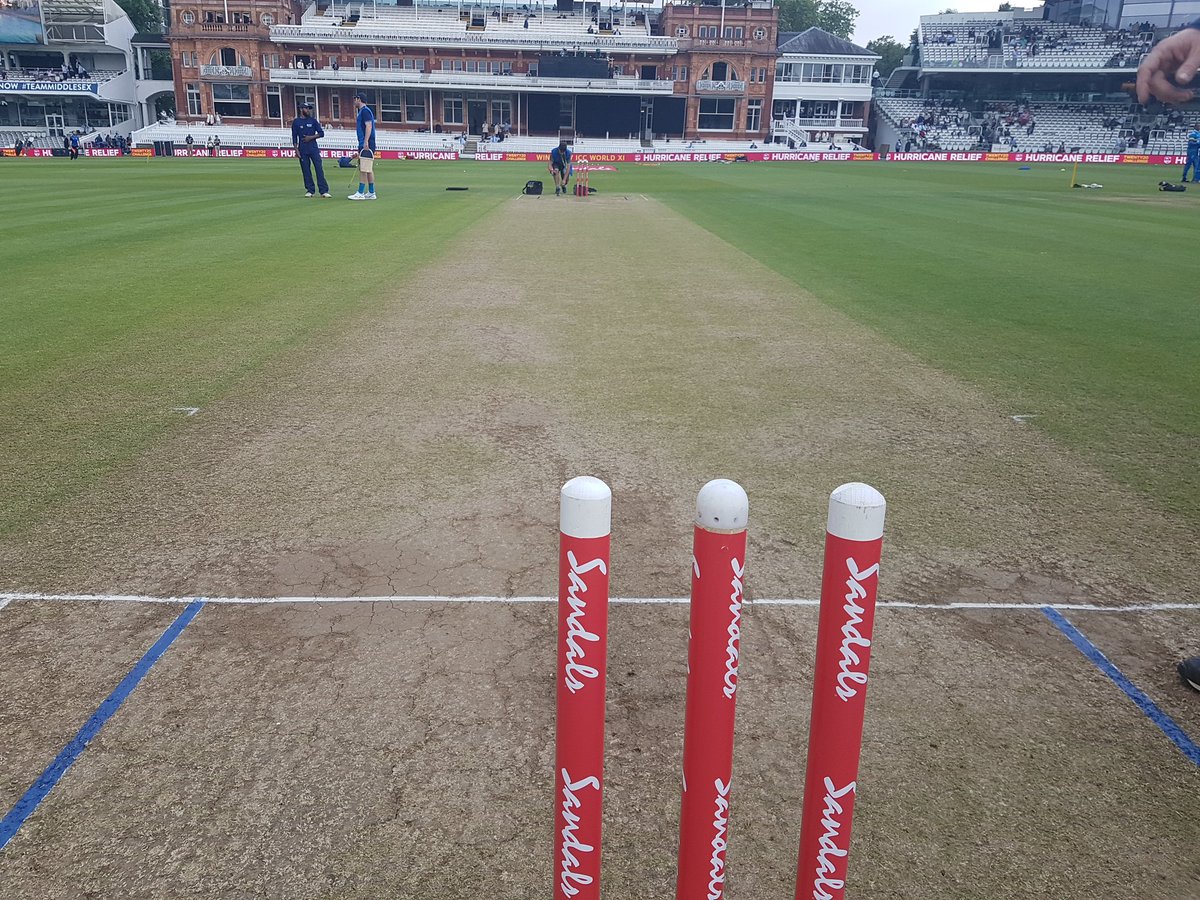 Bat or bowl first on today's pitch? 🤔 #CricketRelief