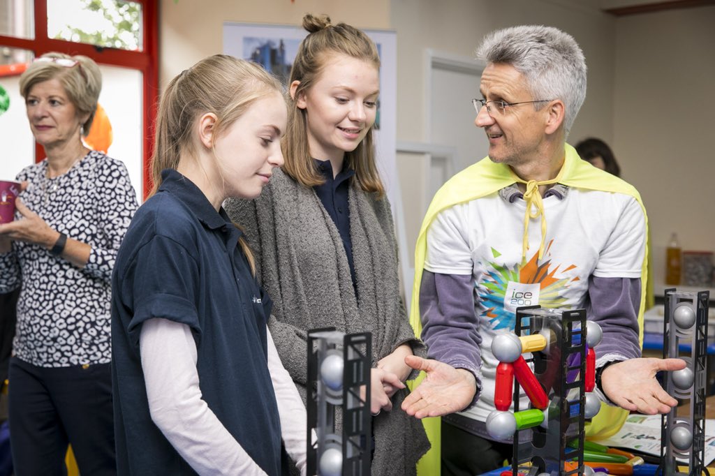 ICE_SEEngland's tweet image. Building bridges involves team work #Engineeringfest