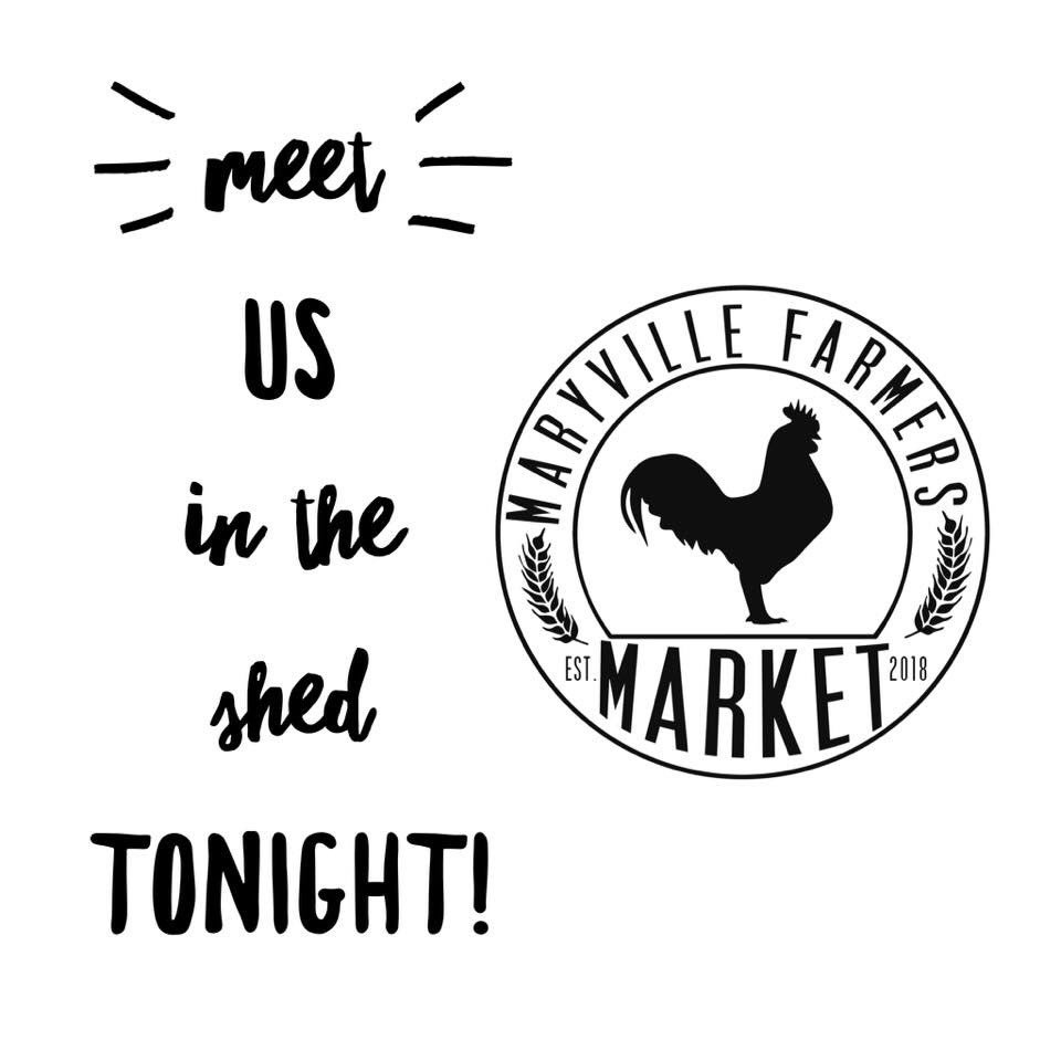 CorianderFields's tweet photo. Looks like it’s going to be an indoor #MaryvilleFarmersMarket tonight! Come talk with us and the other farmers who grow food locally! https://t.co/I80WqqWnG8