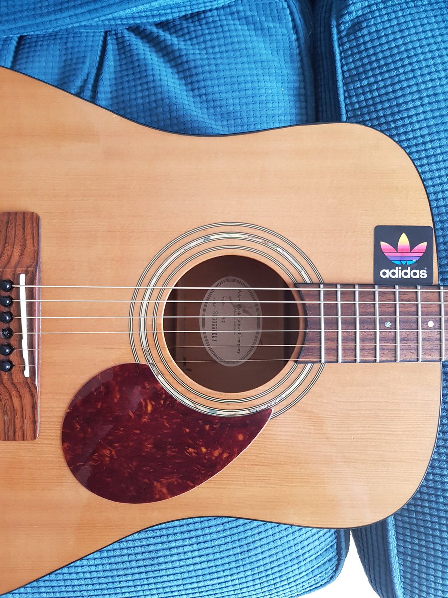 adidas guitar sticker