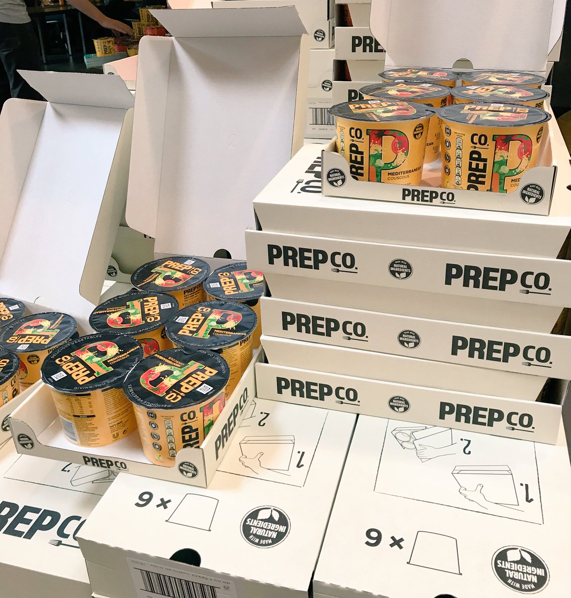 WSMetalBox's tweet image. Thank you to #TheWorkPerk and #PrepCo for our samples today, our customers love all the different flavours!